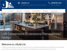 Tablet Screenshot of j-build.com